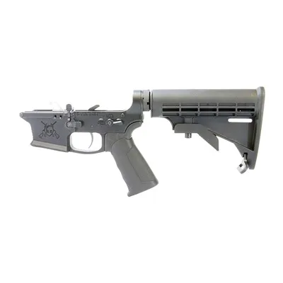 Ke Arms Llc Ke-9 Billet Complete Lower Receiver W/ Trigger & Mag Catch 9mm - Lower Receiver for AR-15 - view 1