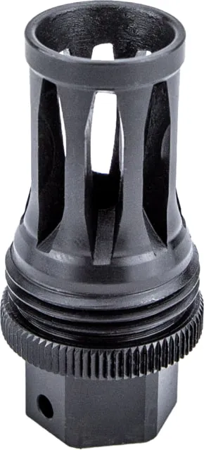 Kgm Suppressors Quick Detach Flash Brake Black Nitride Steel 1/2inx28 Threads - Suppressor, vista 1