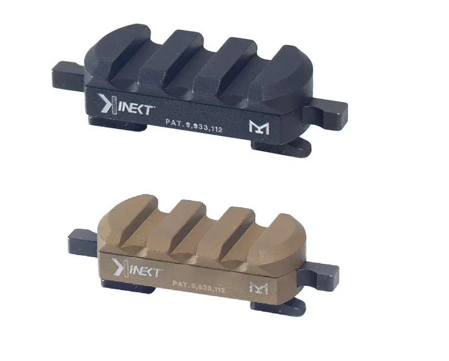 Kinetic Development Group Kinect M-LOK Picatinny Rail - 3 Slot Mount - Optic Mount, vista 1
