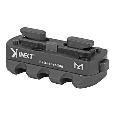 Kinetic Development Group Kinect M-LOK Rail 3 Slot Picatinny Rail, Brown - KIN5-100-BRN - Handguard Mount - view 3