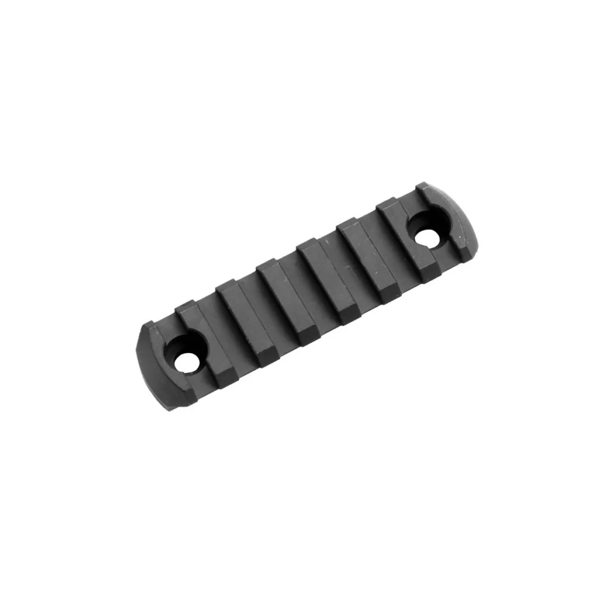 Kinetic Development Group, LLC M-LOK Picatinny Rail, 5 Slot, Anodized Finish, Black - Handguard Mount - view 1