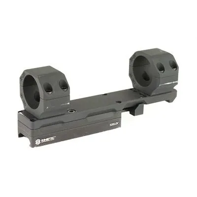 Kinetic Development Group, LLC Surefire Pro, QD Light Mount, Fits M-LOK Rail Systems, Black - Optic Mount - view 1