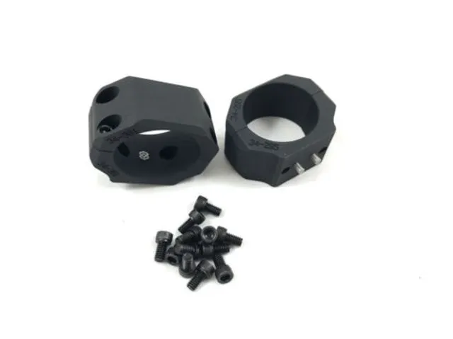 Kinetic Development Group SIDELOK Modular Optics Mount 34 mm Ring Set Black - Optic Mount - view 1