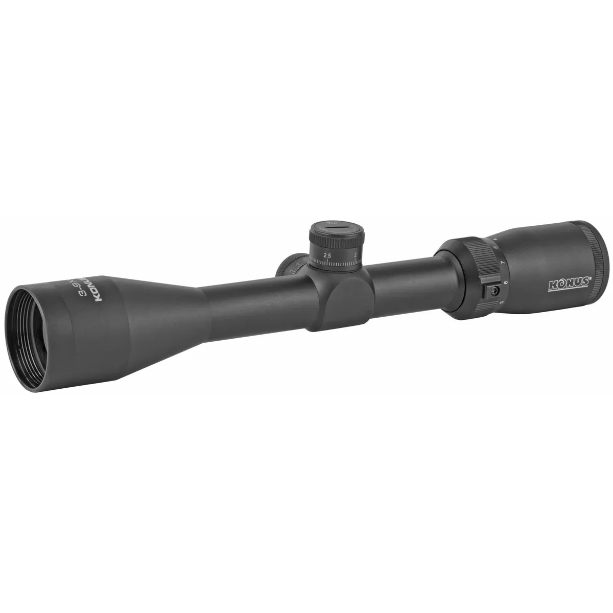Konus 3-9x40 Konus-LX Duplex Reticle Black Rifle Scope - 7212 - Rifle Scope - view 1