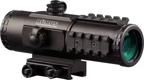 Konus Sight-Pro PTS2 Rifle Scope 3x30mm Illuminated Red/Blue Dot Reticle - Rifle Scope - view 1