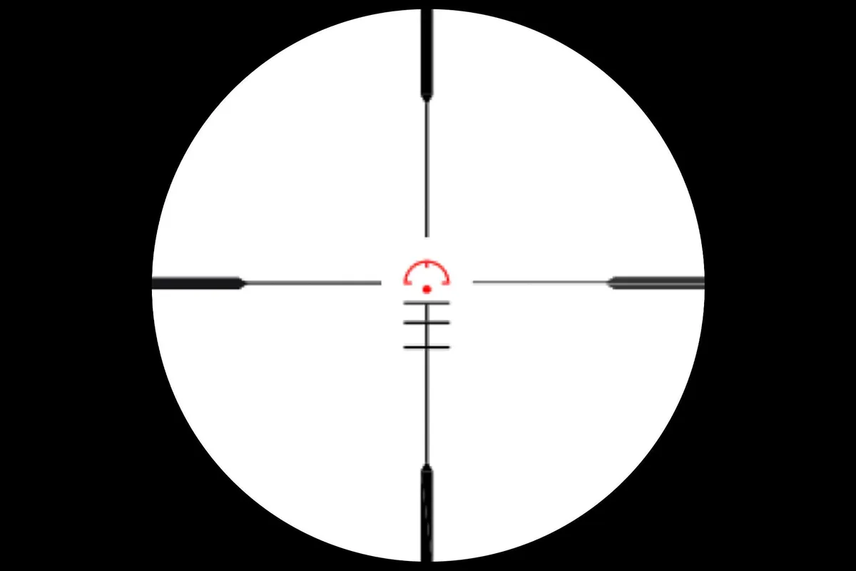 Konus SIGHT-PRO PTS2 3x30mm Red Dot Sight - BDC Reticle - Optic, vista 5