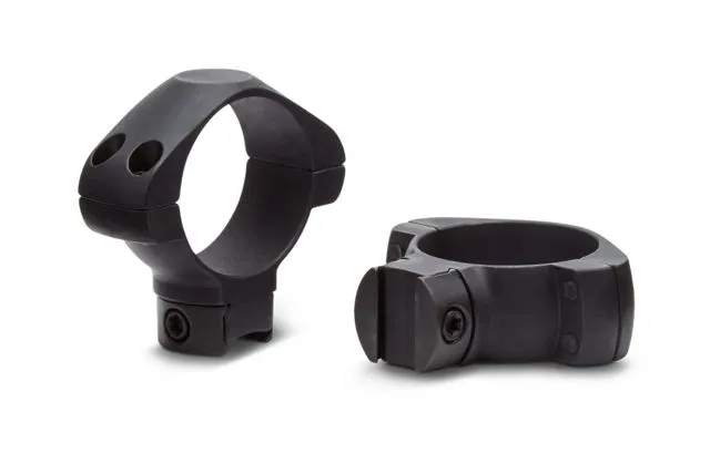 Konus STEEL 30mm Rifle Scope Rings Medium Black - Optic Mount - view 1