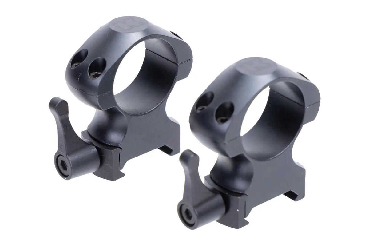 Konus USA 1" High Steel 2-Piece Scope Ring, Black - 7400 - Optic Mount - view 2