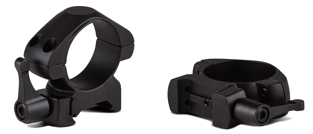 Konus USA 1" High Steel 2-Piece Scope Ring, Black - 7400 - Optic Mount - view 3
