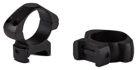 Konus USA 1" Medium Steel 2-Piece Scope Ring, Black - 7401 - Optic Mount, vista 1