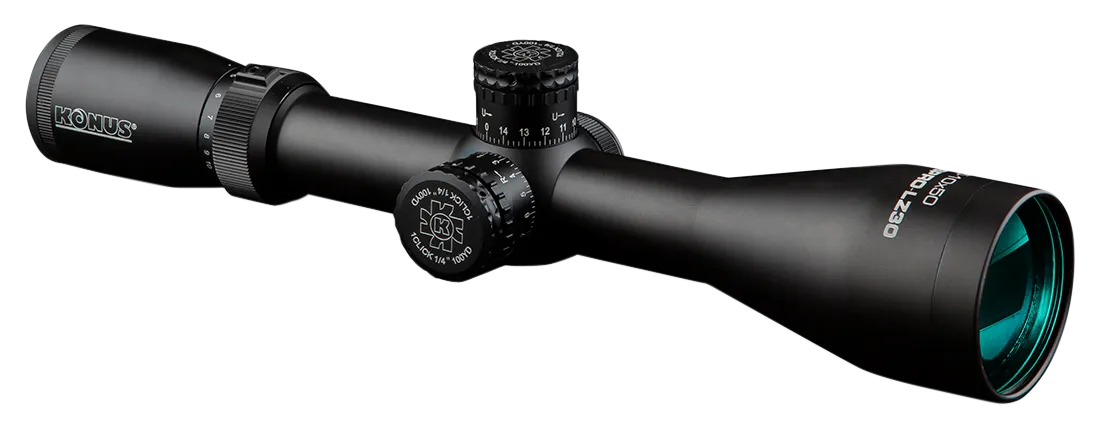 Konus USA KONUSPRO EVO 3-12x50mm 30/30 with Dual Illuminated Floating Cross Rifle Scope - 7190 - Rifle Scope - view 1