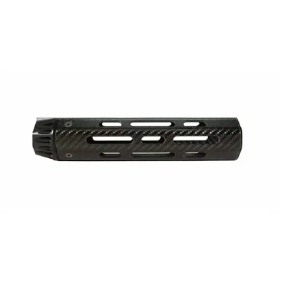 Lancer Systems Lch5 Handguard Carbon Fiber Free Float 9 Black - Handguard for AR-15, vista 1