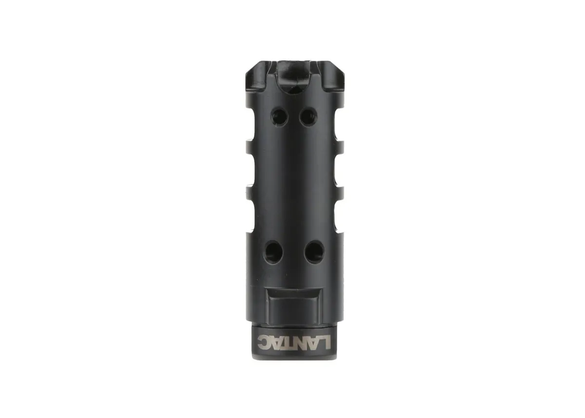 LanTac Dragon 1/2x28 5.56 AR-15 Muzzle Brake, Black - DGN556B-QM - Muzzle Device for AR-15 - view 2