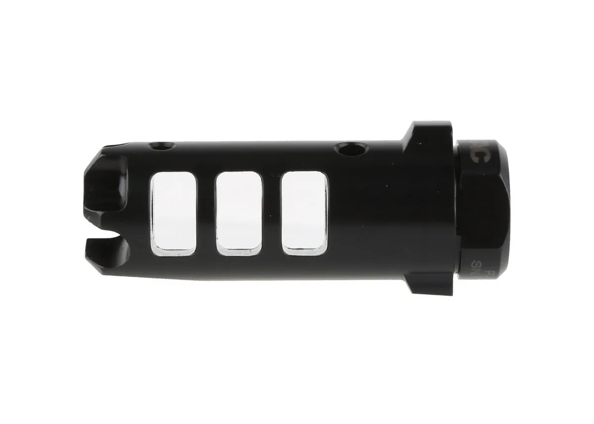 LanTac Dragon 1/2x28 5.56 AR-15 Muzzle Brake, Black - DGN556B-QM - Muzzle Device for AR-15 - view 3