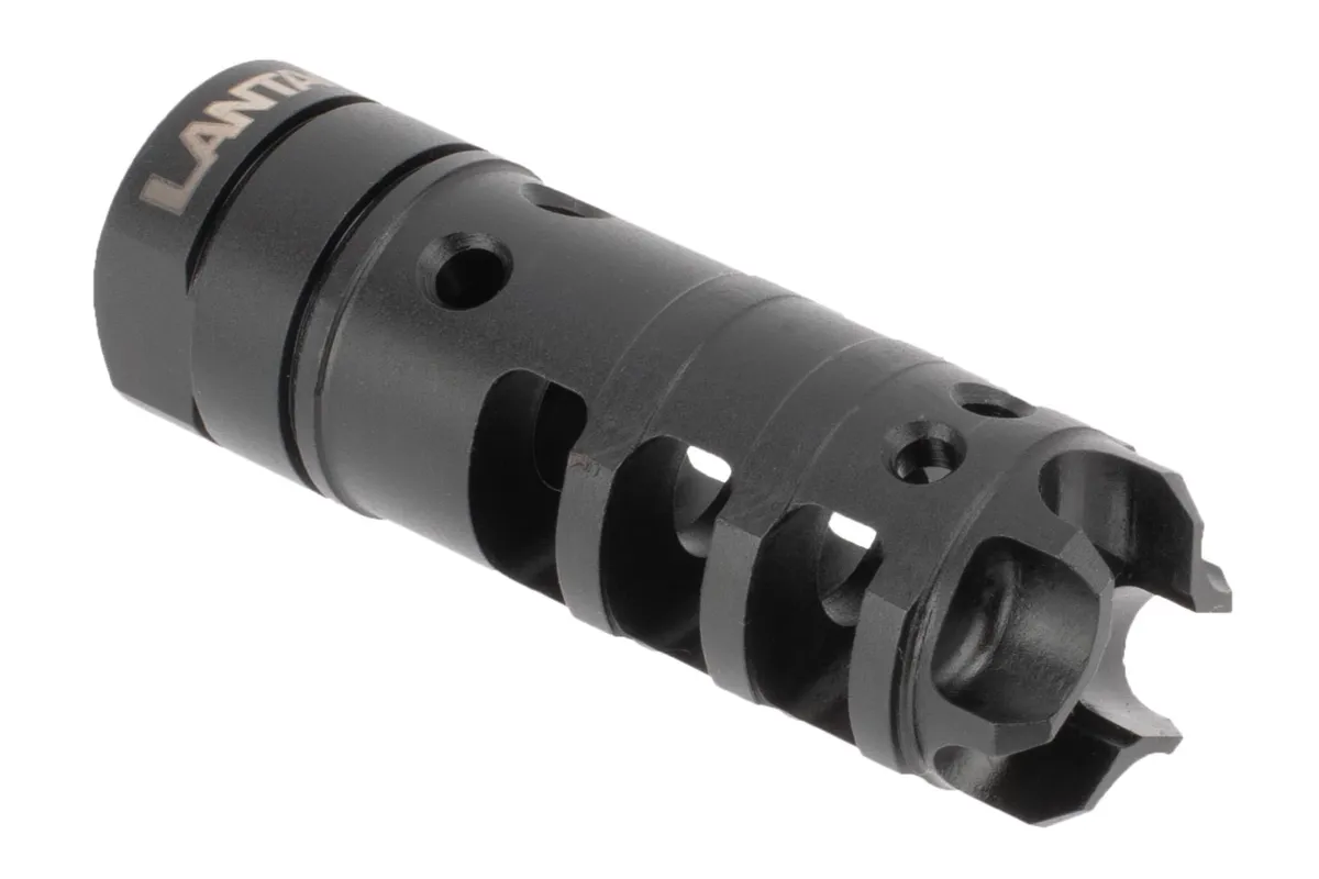 Lantac Dragon 9mm Muzzle Brake - 1/2x28 - Muzzle Device for AR-15 - view 2