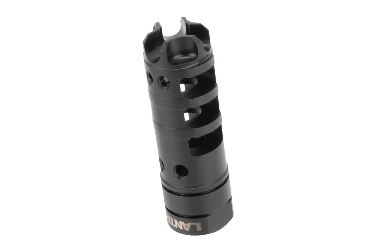 Lantac Dragon 9mm Muzzle Brake - 1/2x28 - Muzzle Device for AR-15 - view 3