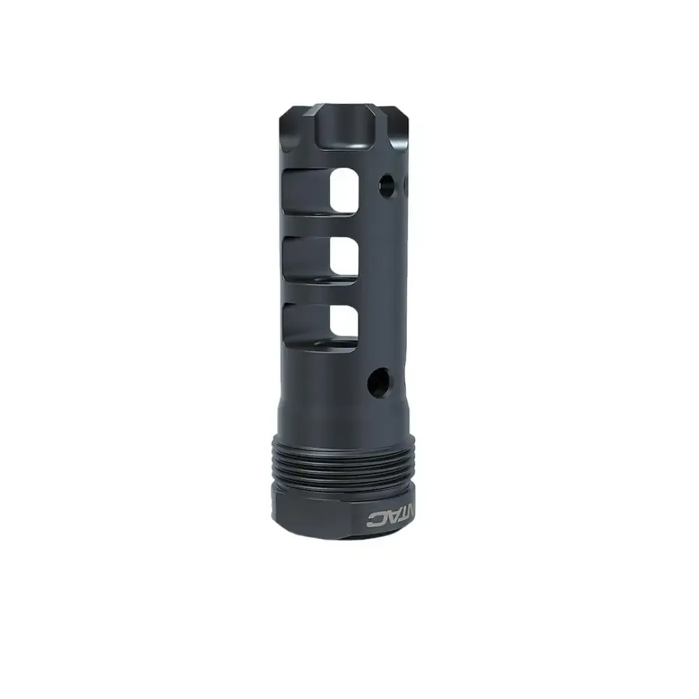 Lantac Dragon Muzzle Brake 9MM 1/2-28 Plan B Long - Muzzle Device for AR-15 - view 1