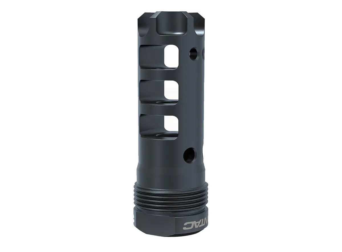 Lantac Dragon Plan B Long Muzzle Brake 6mm - 5/8x24 - Muzzle Device for AR-15 - view 1