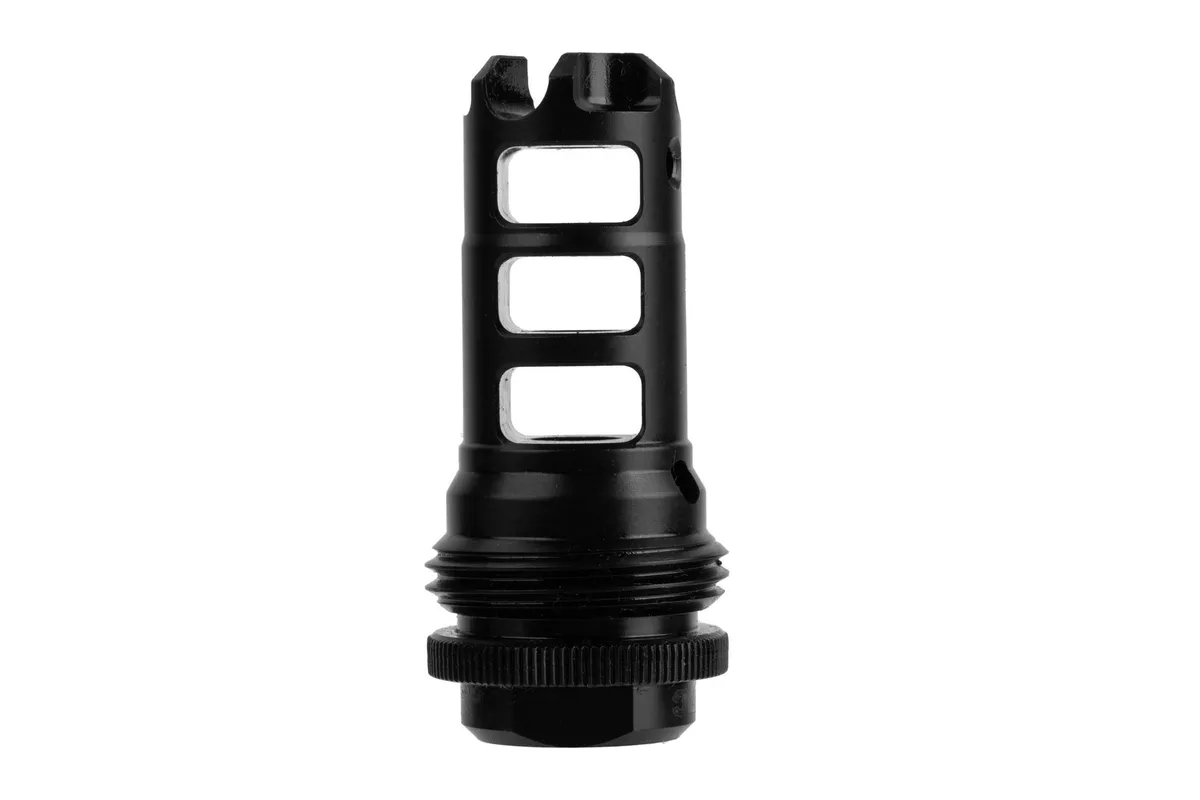 Lantac Dragon SilencerCo Asr Muzzle Brake 5.56 - 1/2x28 - Muzzle Device for AR-15, vista 2