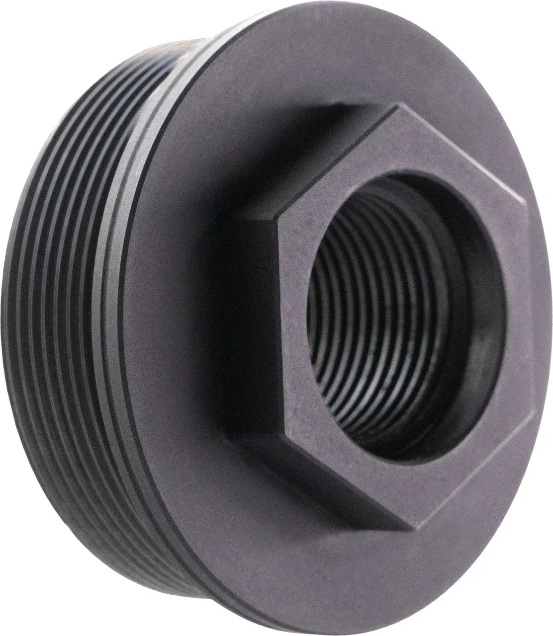 Lantac Lamprey Direct Thread 5/8x24 Titanium HUB - 1.375x24 - Muzzle Device for AR-15 - view 1