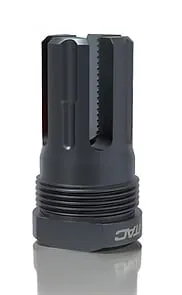 Lantac Lamprey Plan B Long Flash Hider 5.56 - 1/2x28 - Muzzle Device for AR-15, vista 1