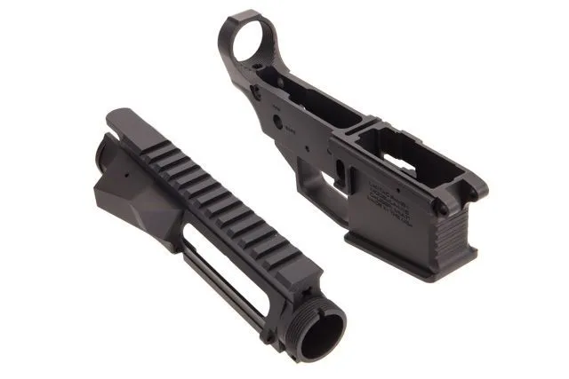 Lantac Raven N15 Billet AR-15 Upper & Lower Receiver Set 01-RV-SET-N15-RAVEN Rifle .223/5.56 Semi-Auto Flared Magwell, 7075-T6 Anodized Black. - Lower Receiver for AR-15 - view 4