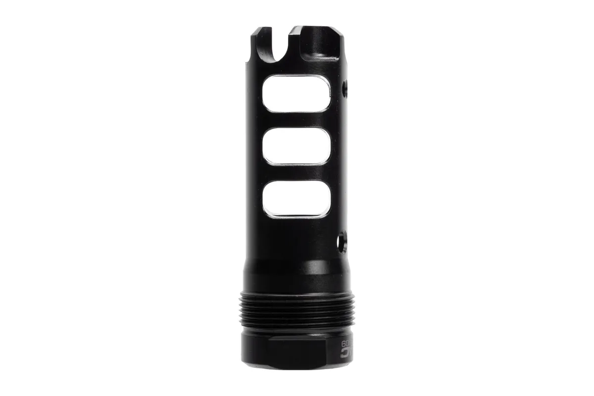 LANTAC Plan-B Dragon Muzzle Brake 338 ARC 5/8-24 Long Black - Muzzle Device for AR-15 - view 2