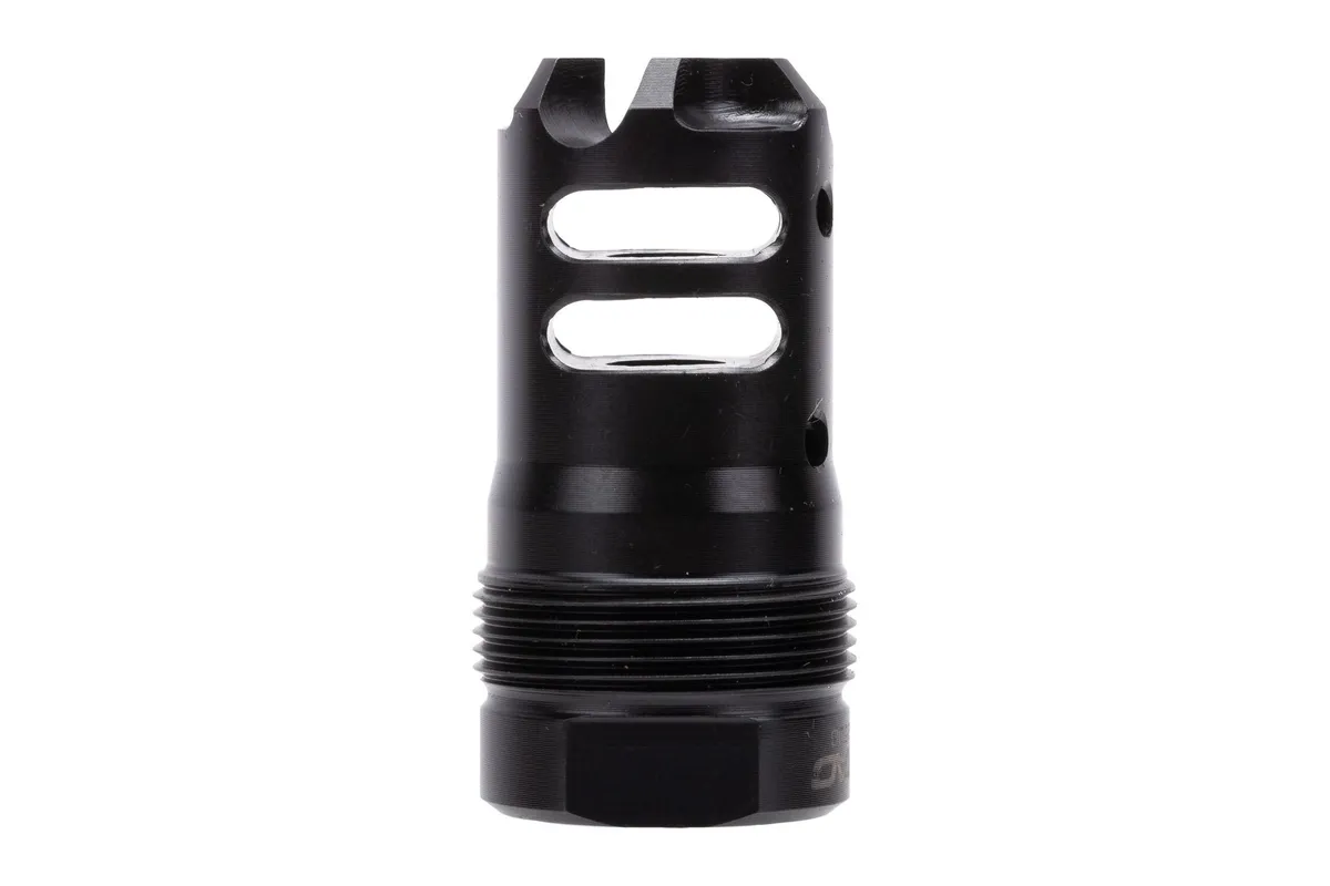LANTAC Plan-B Dragon Muzzle Brake 338 ARC 5/8-24 Short Black - Muzzle Device for AR-15 - view 2