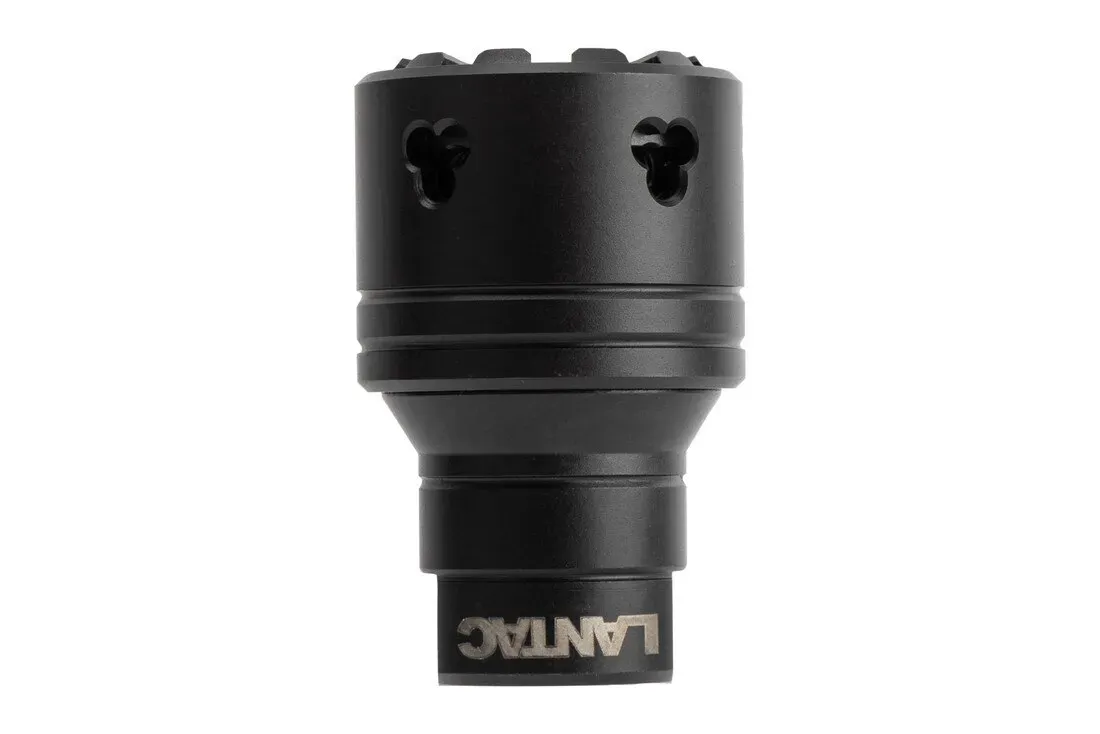 Lantac Stingray Non-Linear Compensator - 1/2x28 - Black - Muzzle Device for AR-15, vista 1