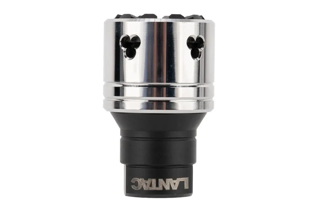 Lantac Stingray Non-Linear Compensator - 1/2x28 - Polished - Muzzle Device for AR-15 - view 1
