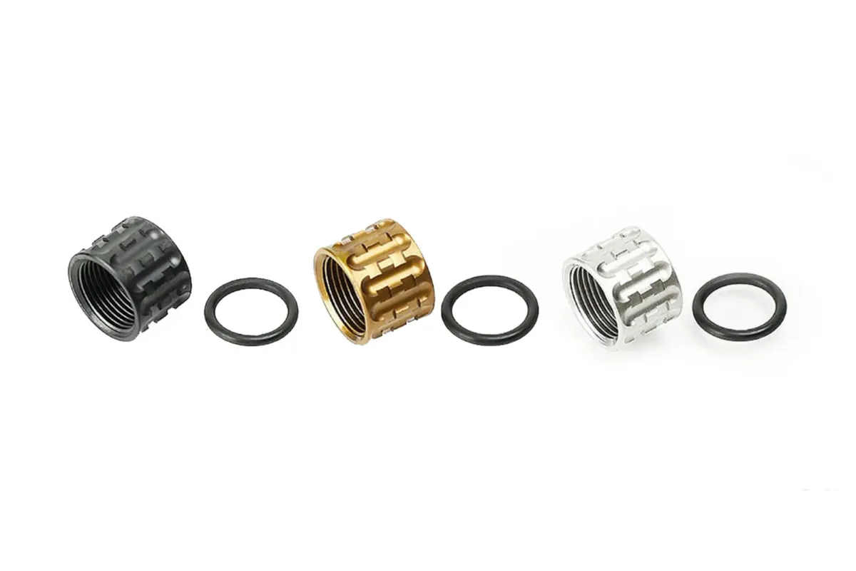 Lantac TP-Pro Knurled Thread Protector 1/2-28 - Muzzle Device for AR-15 - view 1
