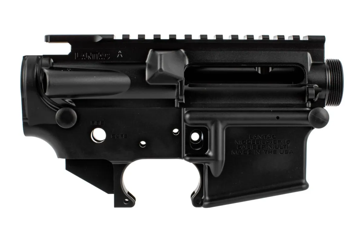 Lantac SF15 Forged Receiver Set - Lower Receiver for AR-15, vista 2