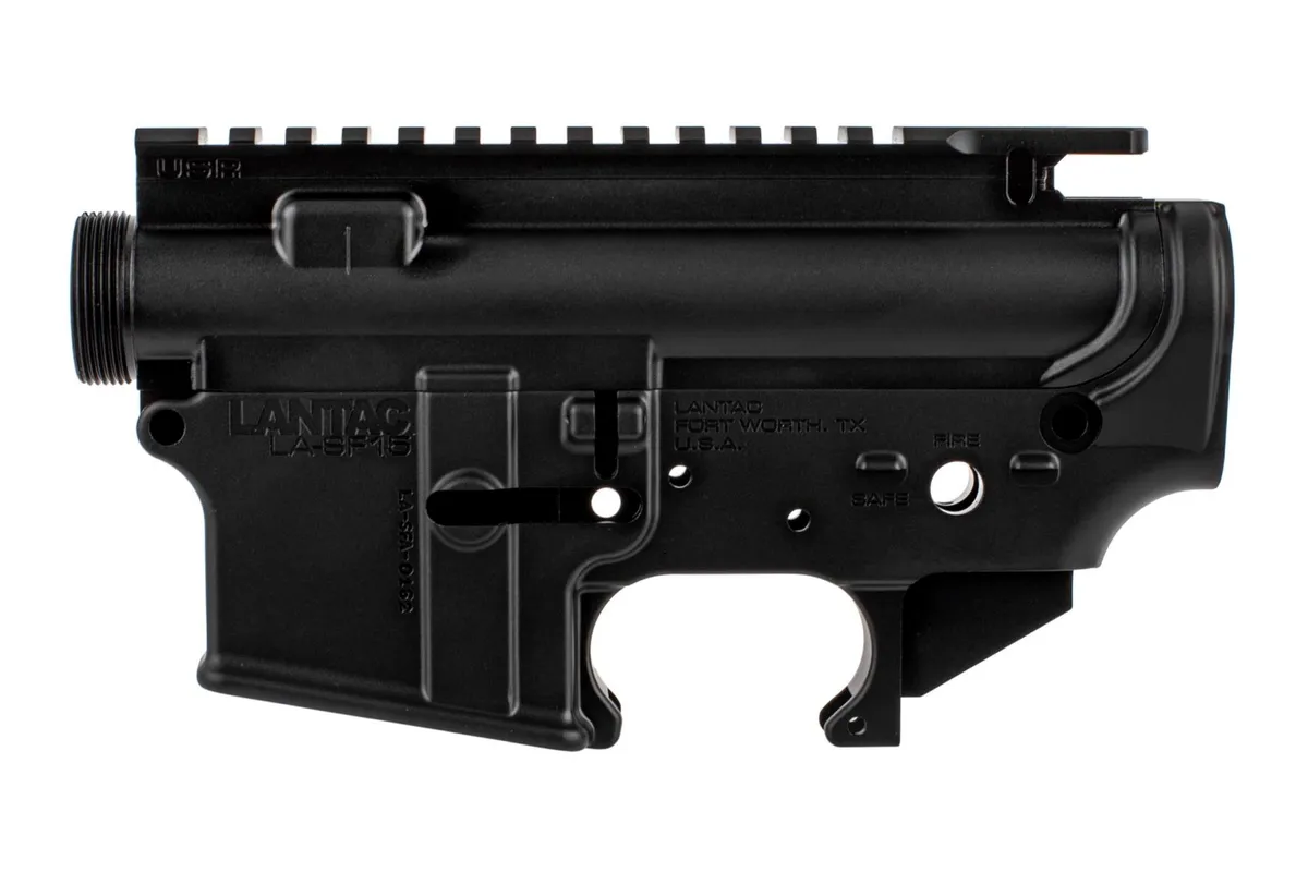 Lantac SF15 Forged Receiver Set - Lower Receiver for AR-15, vista 4