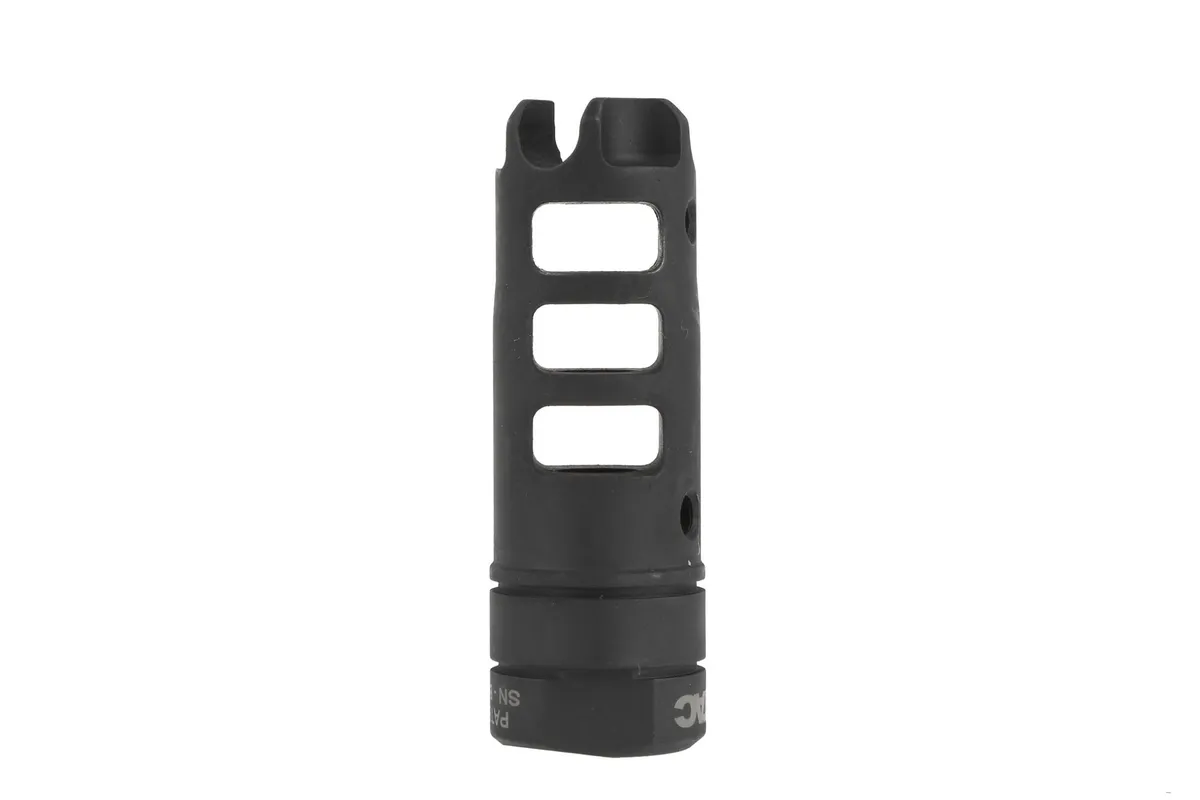 Lantac Usa Llc Dragon Muzzle Brake 22 Caliber 1/2-28 Steel Black Nitride - Muzzle Device for AR-15 - view 4