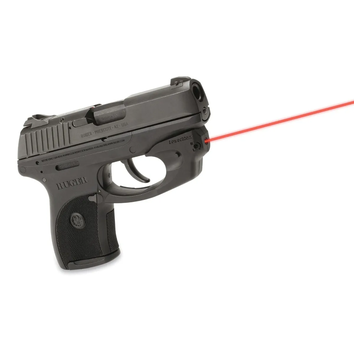 LaserMax Centerfire Red Laser Sight for Ruger LC9/LC9S/LC380/EC9S Pistols - CF-LC9 - Laser - view 3