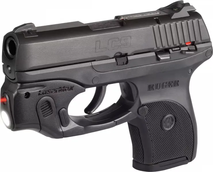 LaserMax Red Laser Sight for Ruger LC9, LC9s, EC9s Concealed Pistols - CF-LC9-C-R - Laser, vista 2