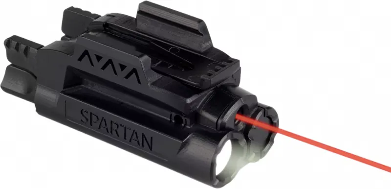 LaserMax Spartan LED Weapon Light Red Laser Combo - 120 Lumen - Light - view 1