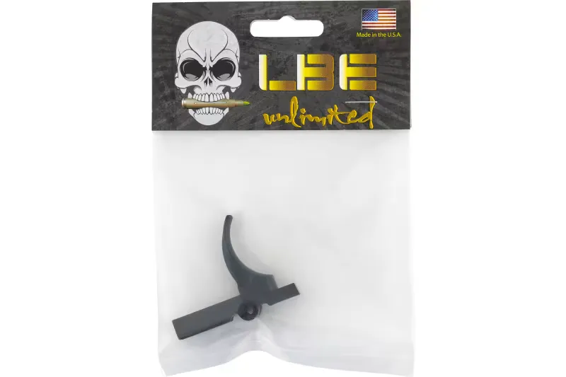 LBE Unlimited AR-15 8620 Steel Trigger, Black - ARTRIG - Trigger for AR-15 - view 2
