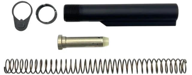 LBE Unlimited AR-15/M4 Buffer Tube Kit with H1 Buffer Black - Buffer Tube Assembly for AR-15, vista 1