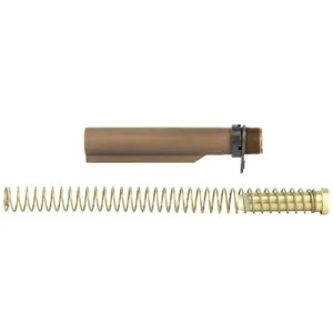 LBE Unlimited AR-15 Mil-Spec Buffer Tube Kit, Brown - MILBUFKT-WB - Buffer Tube Assembly for AR-15 - view 1