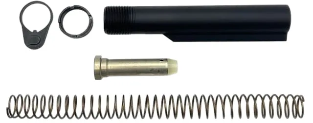 LBE Unlimited AR-15 Milspec Buffer Tube Kit, Colt Gray - MILBUFKT-CG - Buffer Tube Assembly for AR-15 - view 3