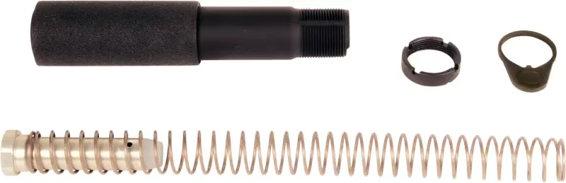 LBE Unlimited AR-15 Pistol Buffer Tube Kit, Black - PBUFKT-BLK - Buffer Tube Assembly for AR-15 - view 2