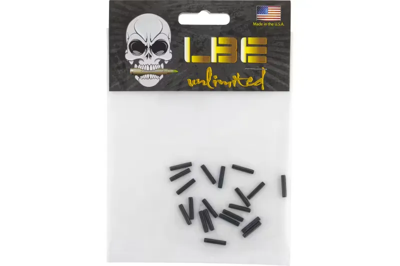 LBE Unlimited ARBCRP20PK Bolt Catch Roll Pins AR-15 Firearm Parts 20-Pack Steel - Bolt Catch for AR-15 - view 1
