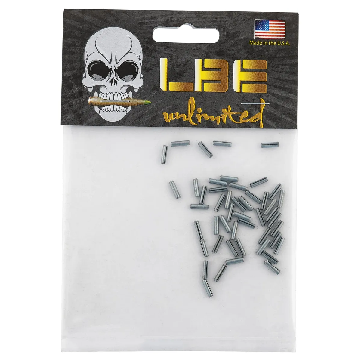 LBE Unlimited Gas Tube Roll Pin for AR-15, Black - ARGTRP50PK - Gas Tube for AR-15 - view 1