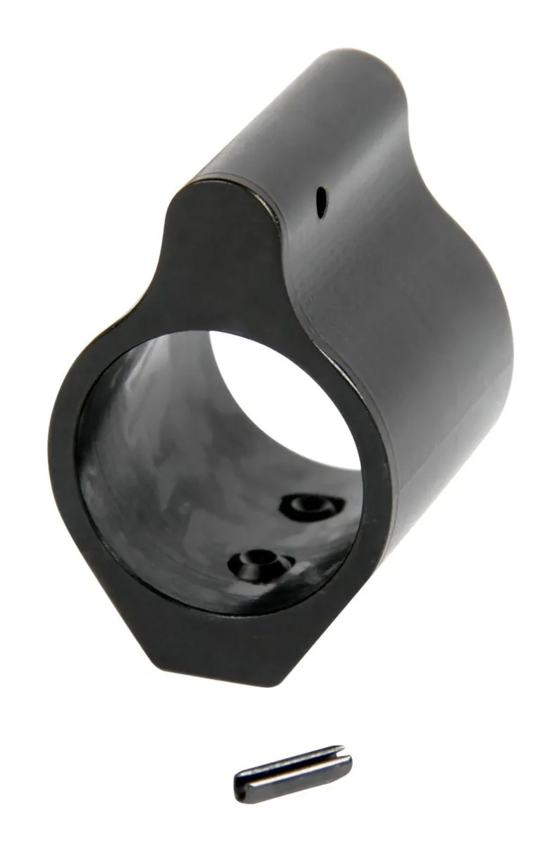 LBE Unlimited Low Profile .750 AR-15 Gas Block, Black - ARLPGB - Gas Block for AR-15, vista 1