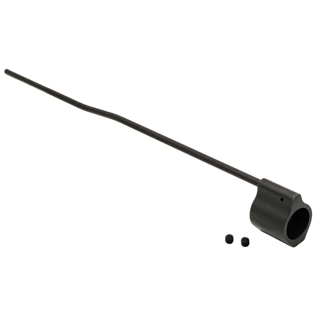 LBE Unlimited Low Profile Gas Block.750 in Mid Length Black - Gas Block for AR-15, vista 1