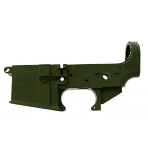 Lead Star Arms Grunt AR-15 Lower Receiver, Sniper Green - Lower Receiver for AR-15 - view 1