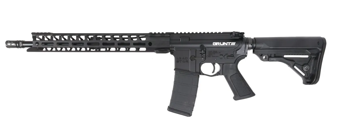 Lead Star Arms Grunt Rifle- 16" .350 Legend w/ 15" Handguard (Black) - Handguard for AR-15 - view 1
