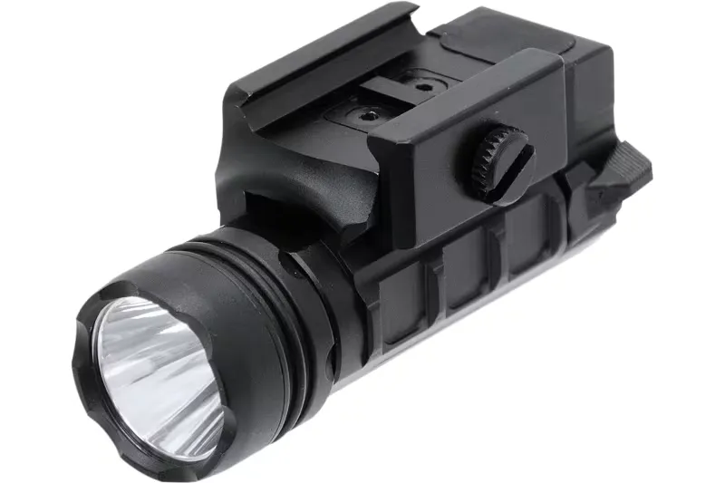 Leapers LTELP123RA Pistol Light Black Aluminum 400 Lumens Picatinny Mount - Light, vista 1