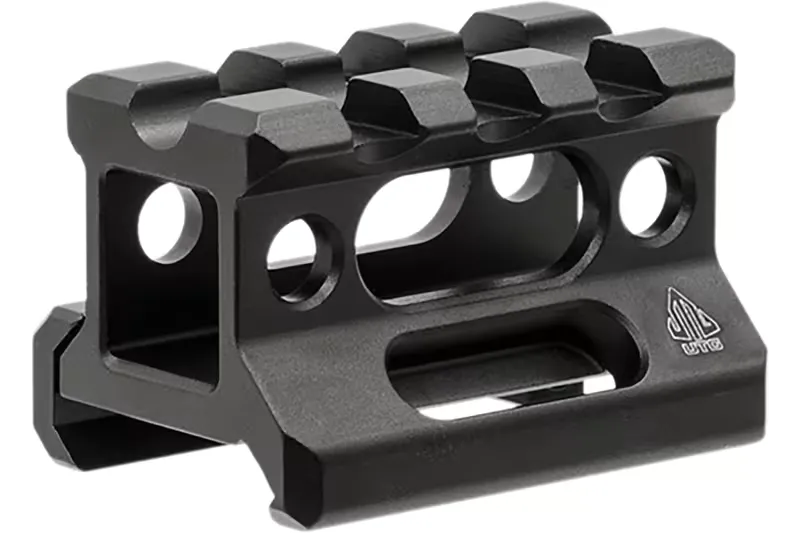 Leapers MTRSX8S Picatinny Riser Matte Black Anodized Aluminum Picatinny Mount - Optic Mount, vista 2